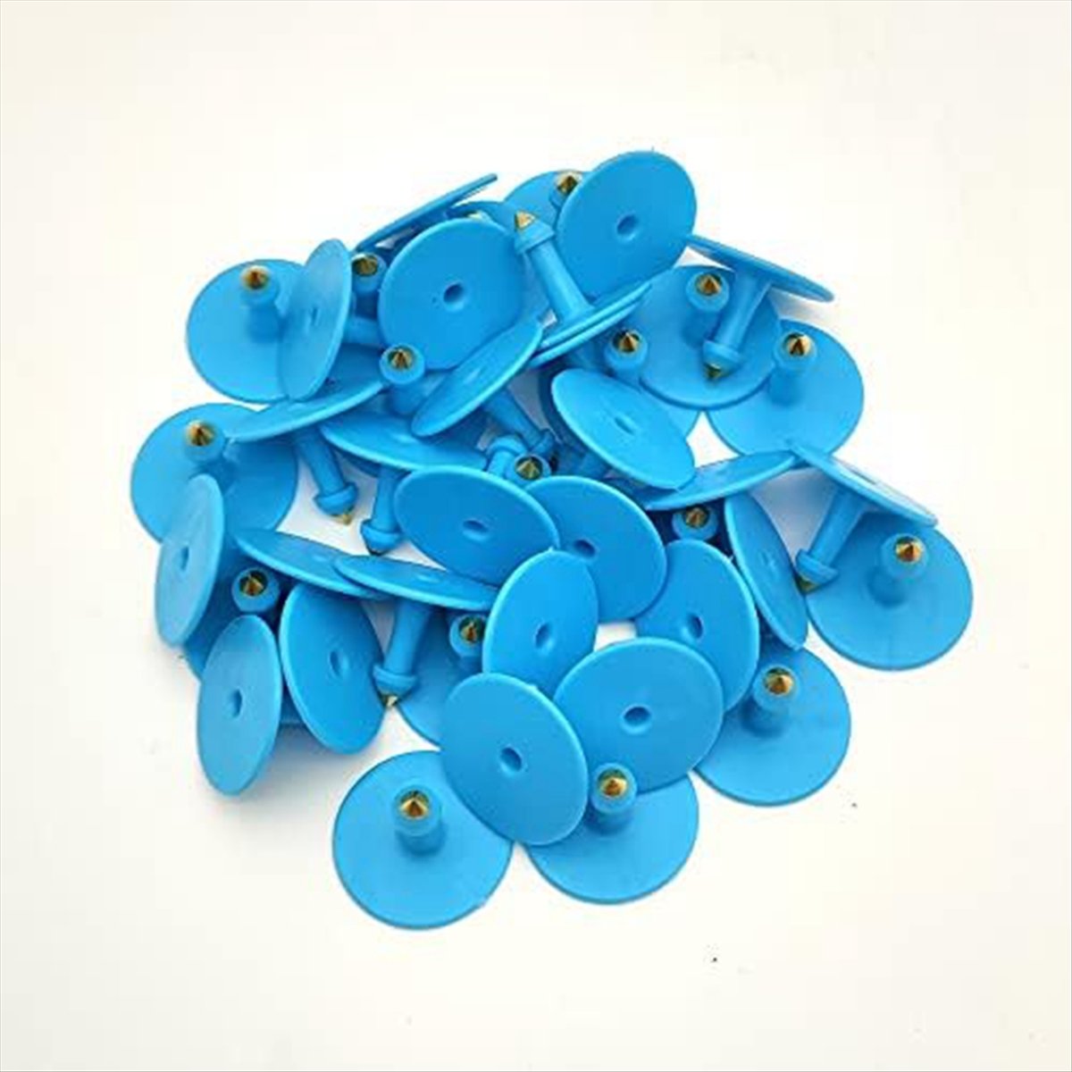 Cattle Ear Tag Applicator - KSOL牛用耳タグ 001-100番号 プラスチック製家畜用耳タグ 牛用耳タグ装着キット、100個入り