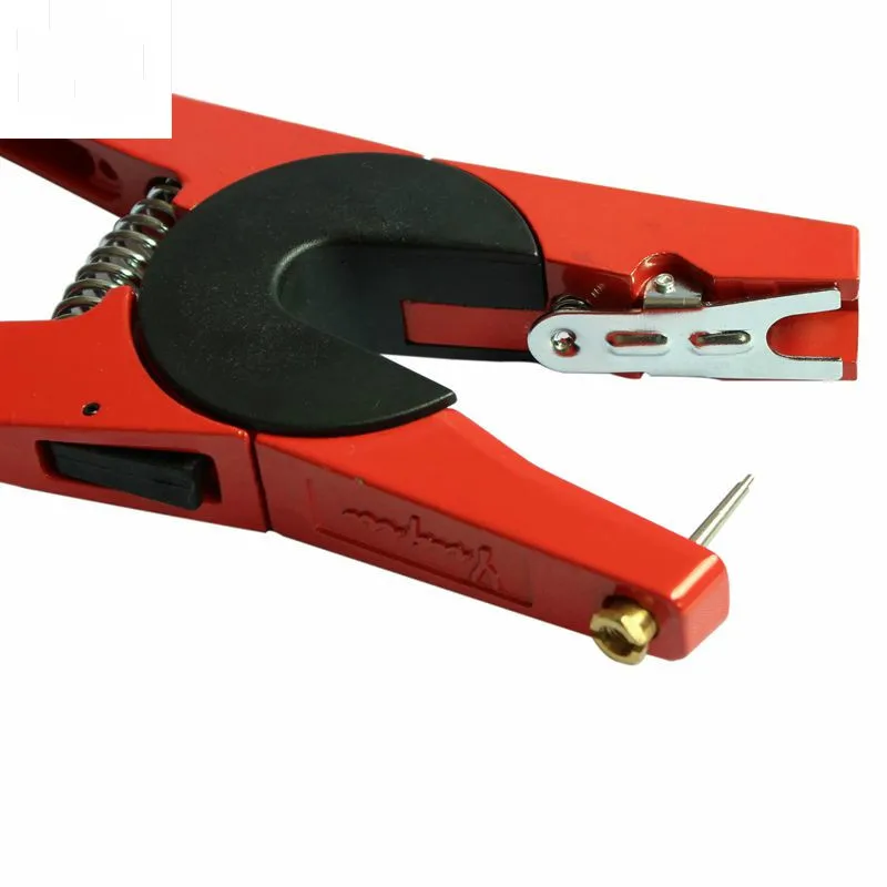 Cattle Ear Tag Applicator - 新しい実用的な牛畜産金属製ヤギ耳タグ動物用ツールプライヤーフォースプアプリケーターE2shopping
