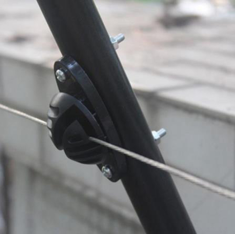 Electric Fence Insulator Post - 電気プラスチック圧力機,リング,電気フェンス,ロットあたり10個