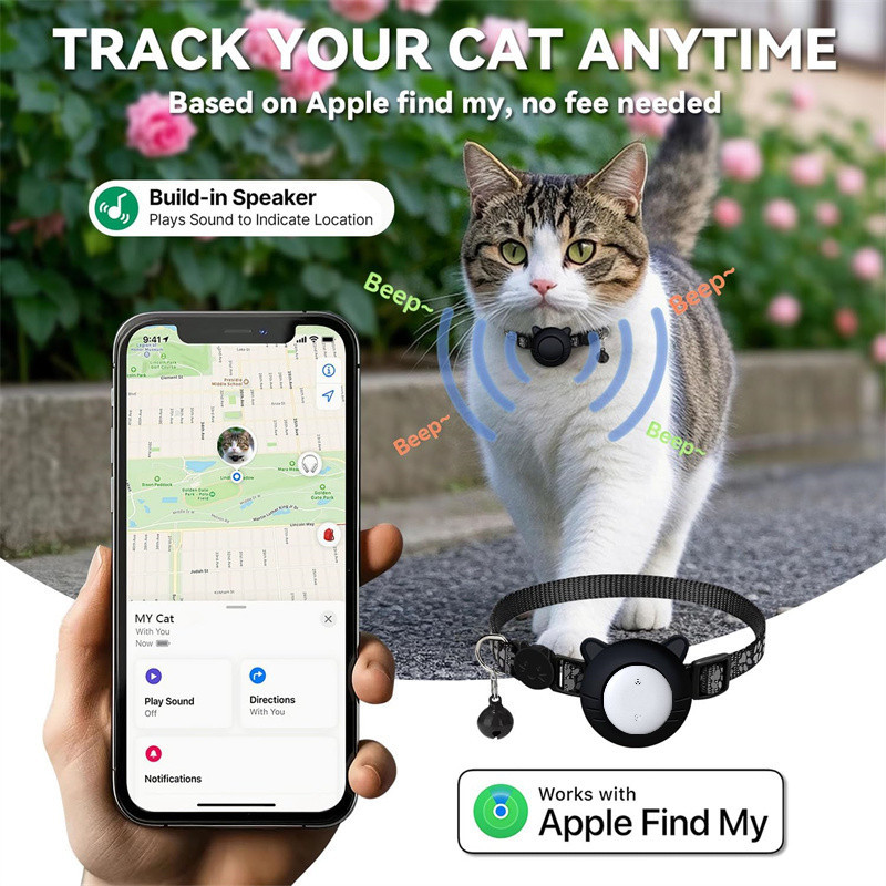 Gps Tracker Cattle Collar - デュアルシステムペットGPSトラッカー首輪 IOS Android対応 汎用紛失防止ロケーター 迅速探知 犬猫用