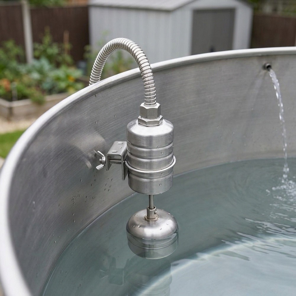家畜用給水槽用自動水位制御装置、アクアポニックス用フロートバ - Livestock Water Trough Float Valve のレビューと価格