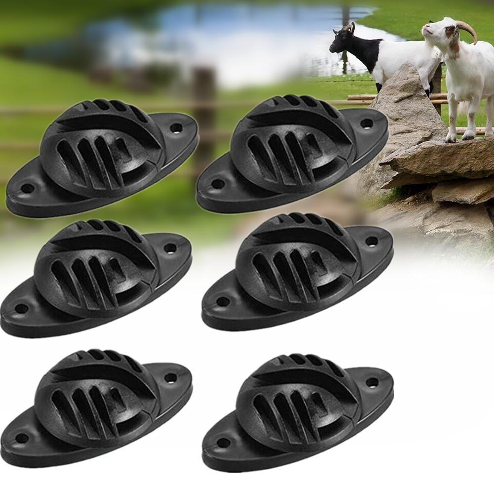 100個/50個入り 電気柵用 木製支柱用爪型絶縁体、農場や - Electric Fence Insulator Post のレビューと価格