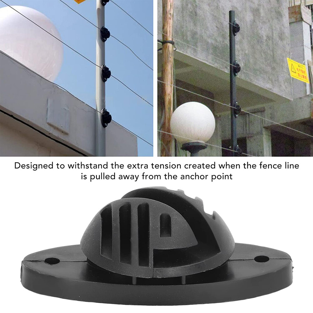100個/50個入り 電気柵用 木製支柱用爪型絶縁体、農場や - Electric Fence Insulator Post のレビューと価格