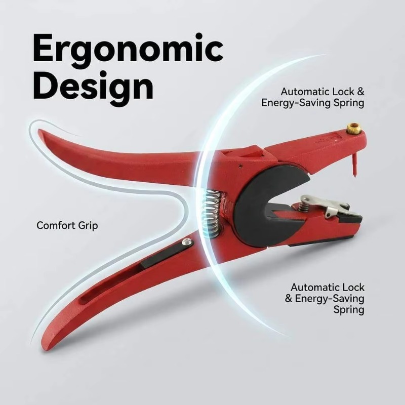 高品質RFID耳タグ装着器、農場用金属製動物耳用プライヤー - Cattle Ear Tag Applicator のレビューと価格
