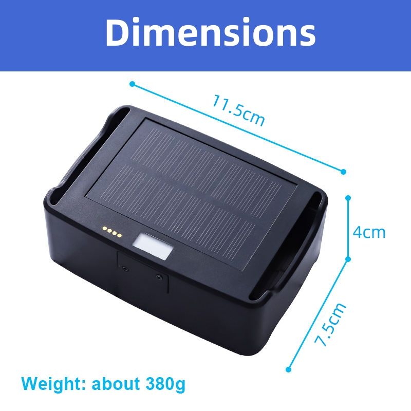 20000mAh防水4Gソーラー式家畜GPSトラッカー（牛、 - Animal Gps Tracker 4G Solar のレビューと価格