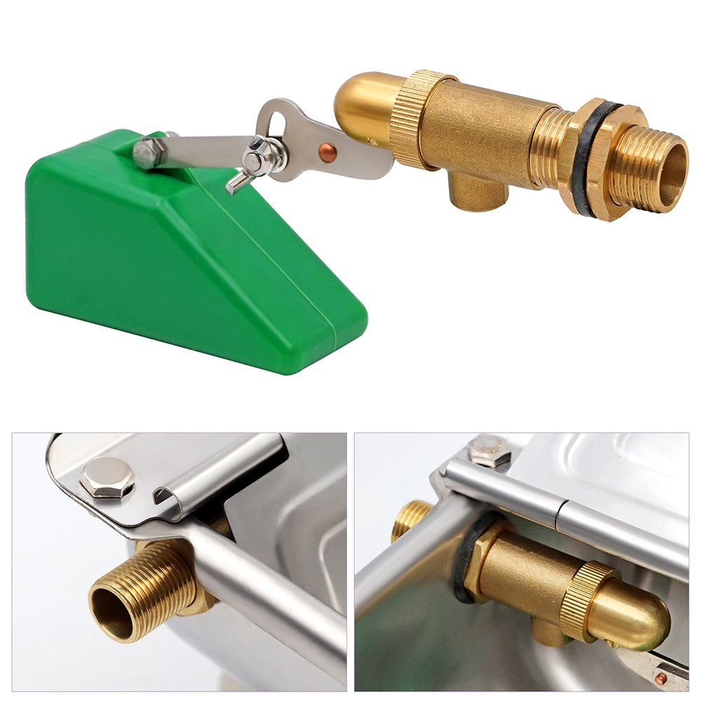 真鍮製1/2インチフロートバルブ、水槽、池、トイレ、家畜用給 - Livestock Water Trough Float Valve のレビューと価格