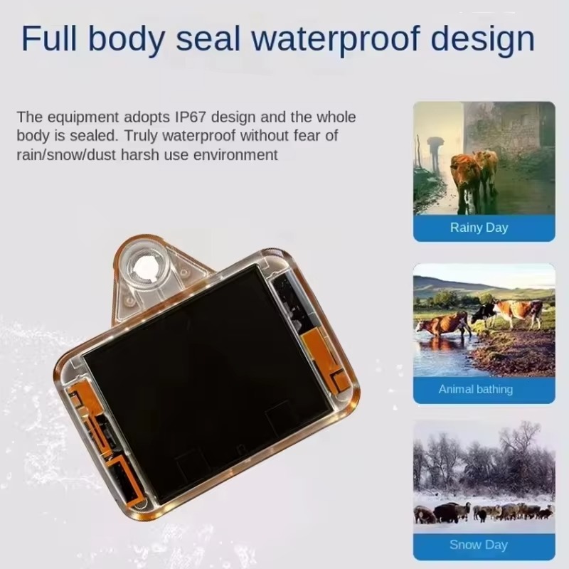 耐久性のあるスマートイヤータグ、IP67防水家畜用GPSトラ - Livestock Ear Tag Gps Tracker のレビューと価格