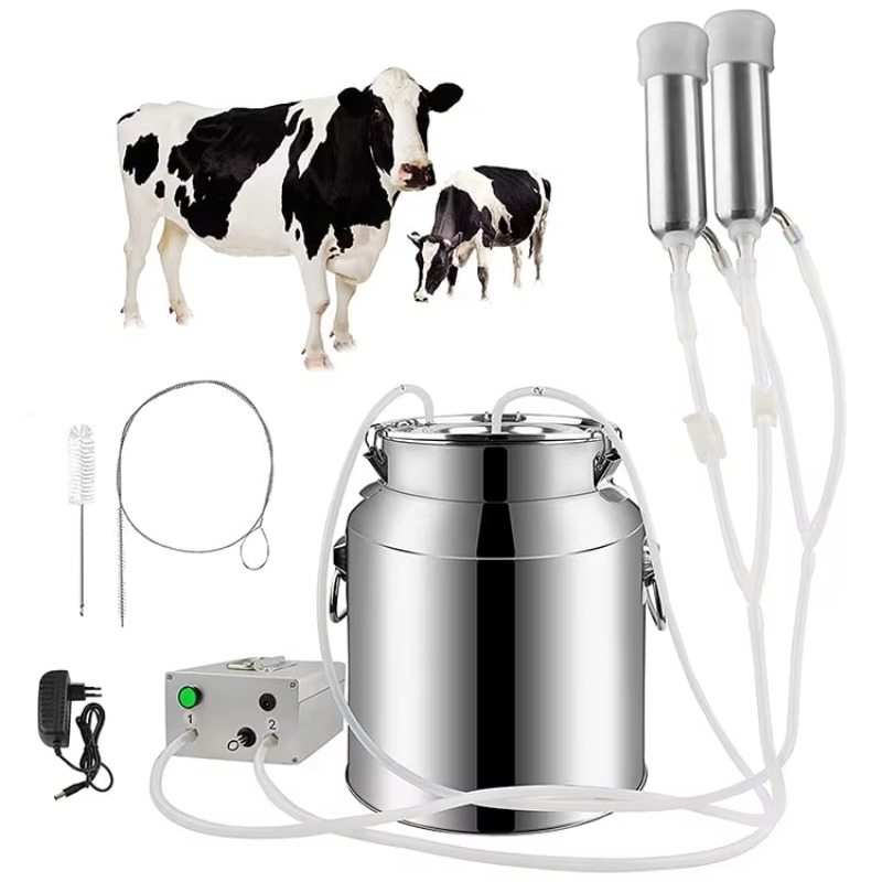 高生産性・長寿命を実現した、自動式14Lステンレス製シングル - Goat Milking Machine Portable のレビューと価格