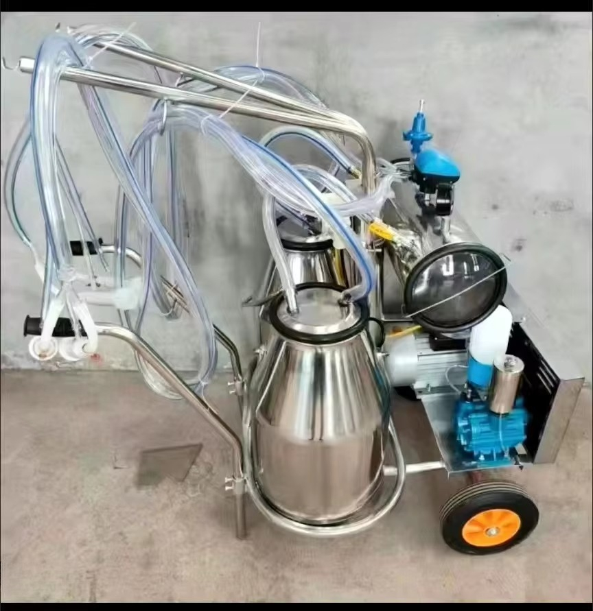 牛とヤギの両方に使用できる、持ち運び可能な電動搾乳機。25リ - Goat Milking Machine Portable のレビューと価格