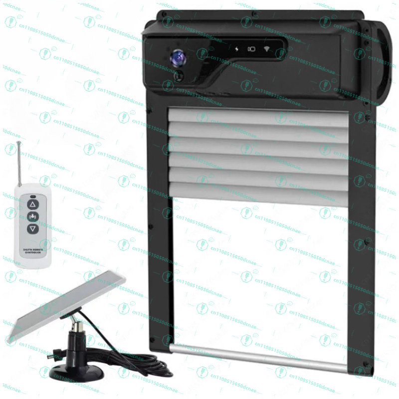 ソーラー式自動リモコン鶏小屋ドアオープナー（カメラ付き） - Automatic Chicken Door Opener Solar のレビューと価格
