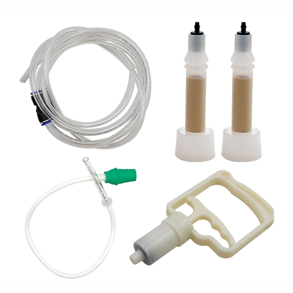 3L 羊、ヤギ、牛、畜牛用手動搾乳機 ポータブル ブルーグレ - Goat Milking Machine Portable のレビューと価格