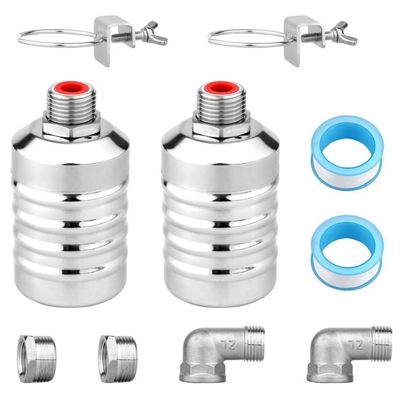 DTA4 ステンレス製水用フロートバルブ、水槽・プール・家畜 - Livestock Water Trough Float Valve のレビューと価格