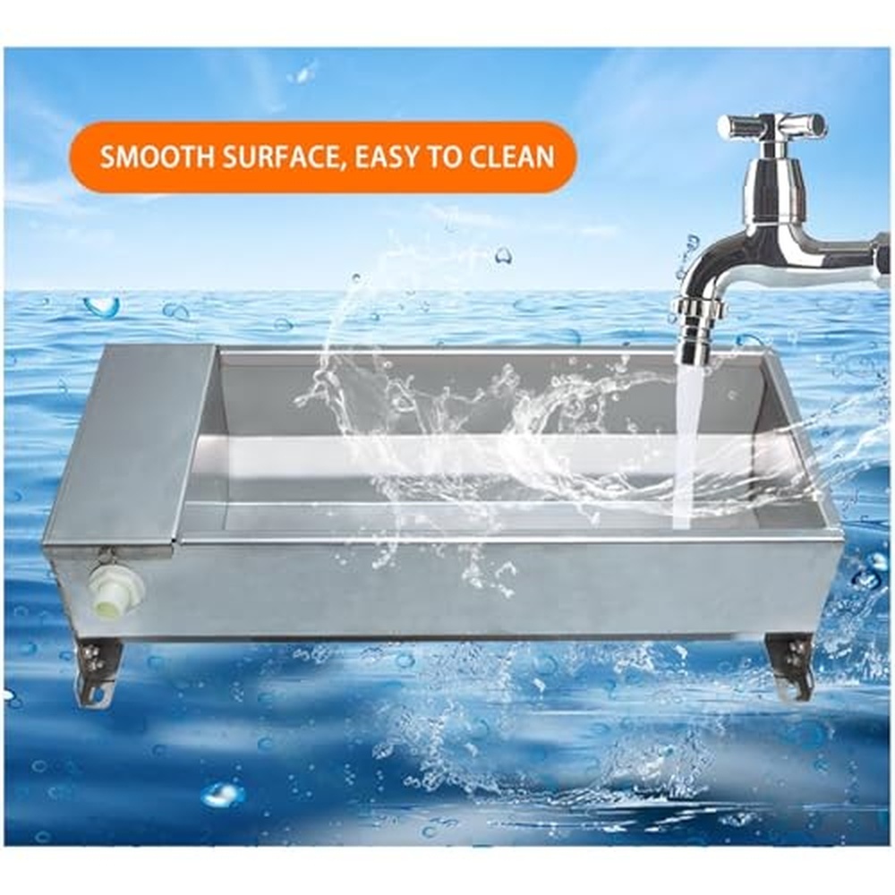自動給水式家畜用給水槽。7.5Lの水タンクとフロートバルブを - Livestock Water Trough Float Valve のレビューと価格