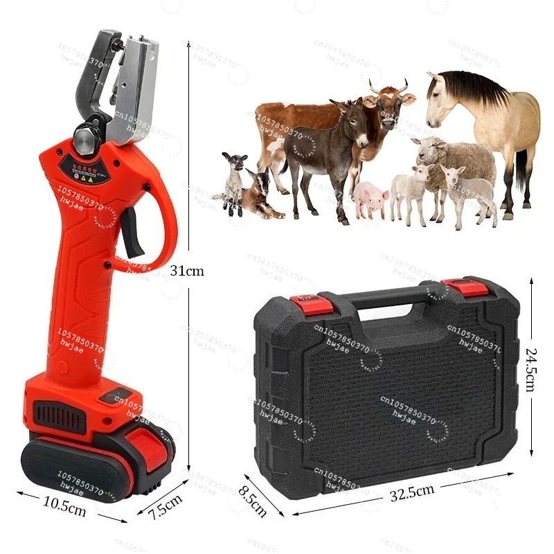 自動反動式動物耳標プライヤー、牛、羊、家畜用電動耳標装着器 - Cattle Ear Tag Applicator のレビューと価格
