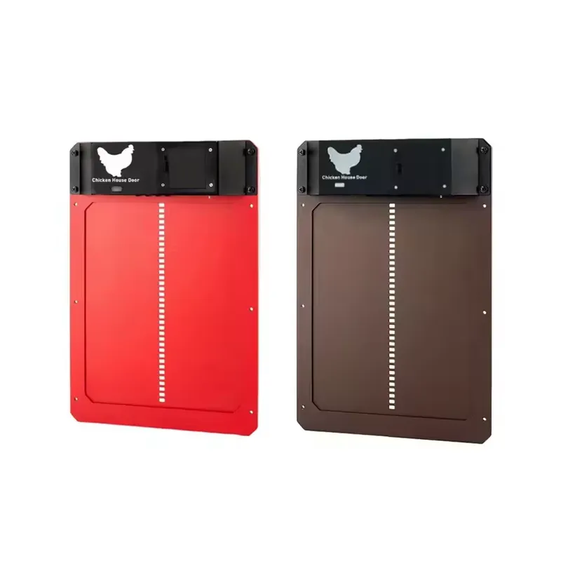 ソーラー式フルプラスチック製ドア、光センサー付きリモコン式オ - Automatic Chicken Door Opener Solar のレビューと価格