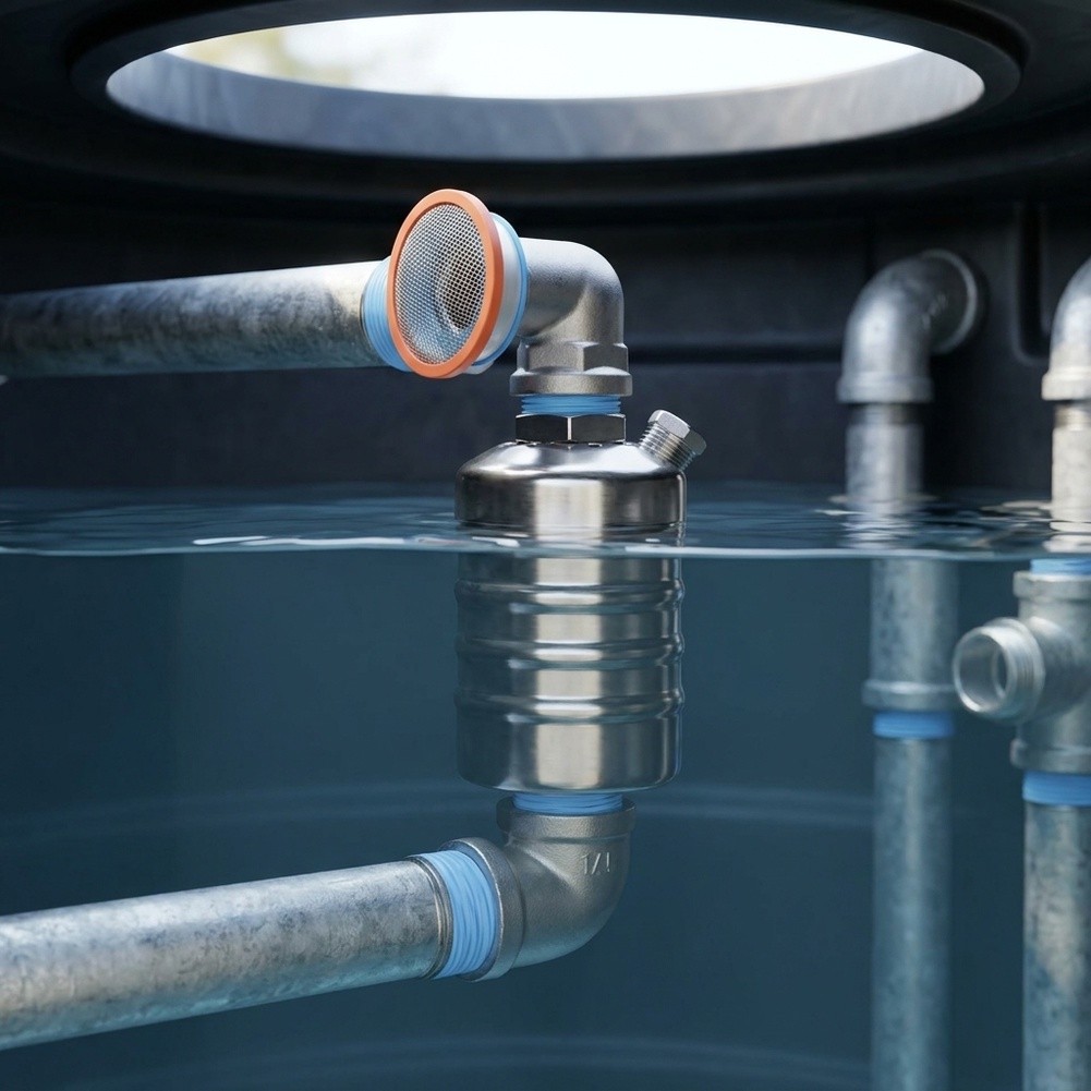 家畜用給水槽用自動水位制御装置、アクアポニックス用フロートバ - Livestock Water Trough Float Valve のレビューと価格