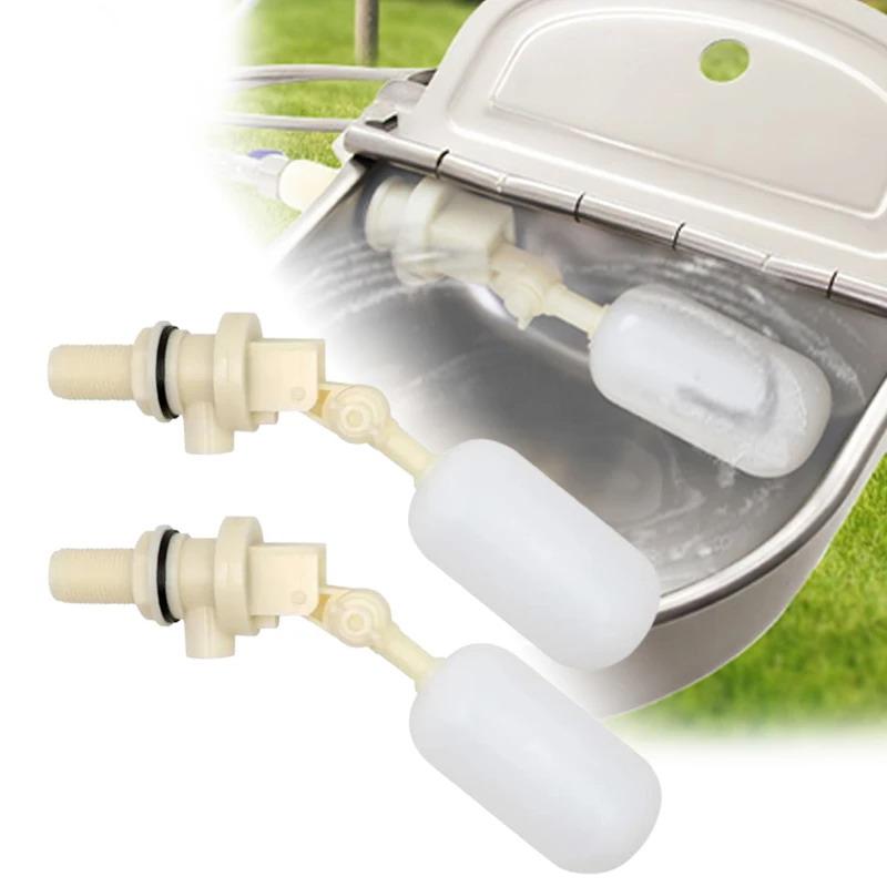 牛用ウォーターフロートバルブ 1/2インチ 自動給水器 馬、 - Livestock Water Trough Float Valve のレビューと価格