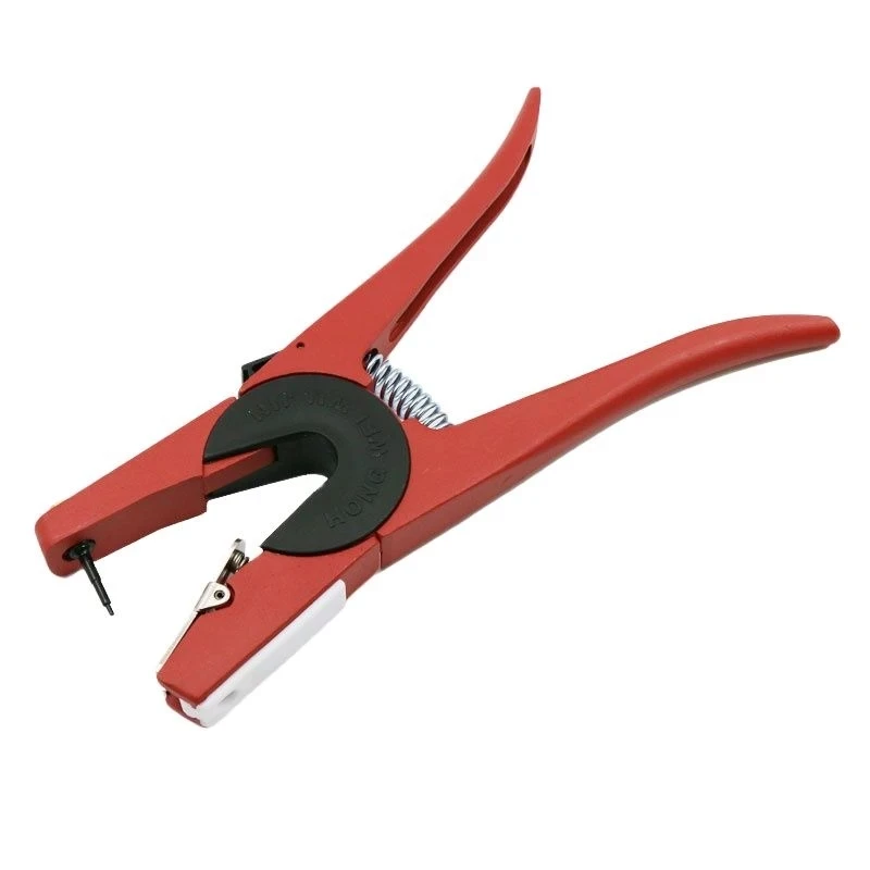 1個 動物耳標銃 赤色合金素材 羊、ヤギ、豚、牛、ウサギ用  - Cattle Ear Tag Applicator のレビューと価格