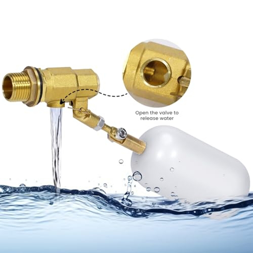 1/2インチ水位調整弁、池用フロートバルブ、自動給水器、馬、 - Livestock Water Trough Float Valve のレビューと価格