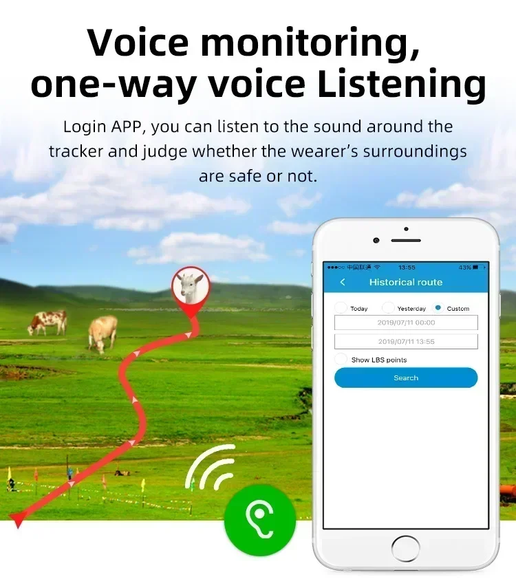 ソーラー充電式4Gスマート牛追跡装置、GPSロケーター、動物 - Animal Gps Tracker 4G Solar のレビューと価格