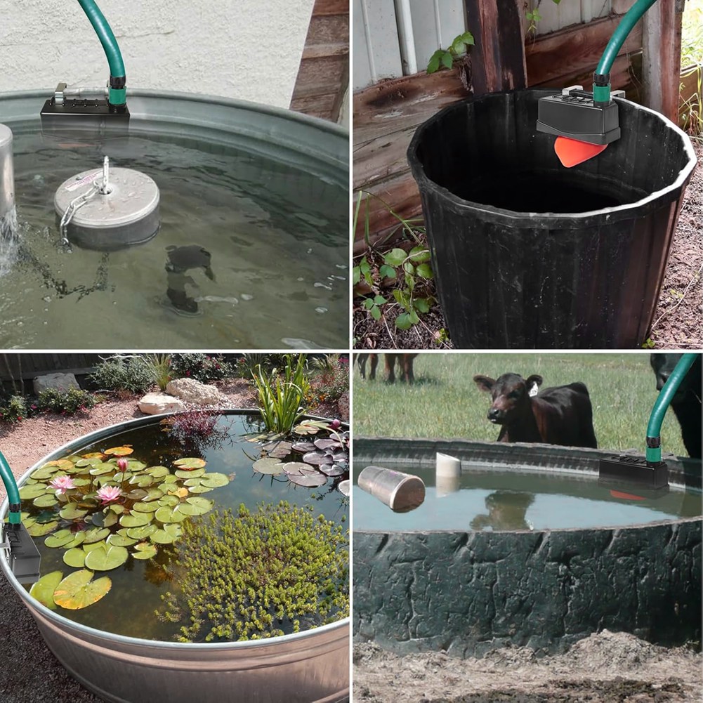 家畜用水槽用プロ仕様フロートバルブ-自動給水設計-標準3/4 - Livestock Water Trough Float Valve のレビューと価格