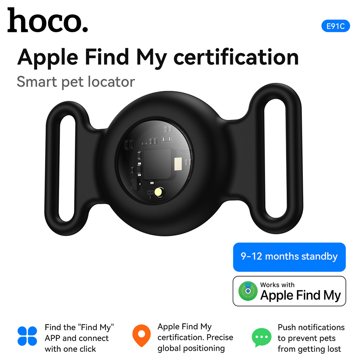 HOCOスマートタグGPSトラッカー、ペット（犬、猫）用、F - Gps Tracker Cattle Collar のレビューと価格