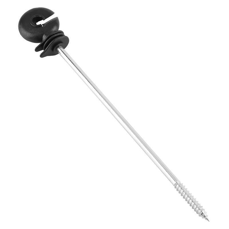 AEE4-100個入り 電気柵用絶縁体 プラスチック製リング - Electric Fence Insulator Post のレビューと価格