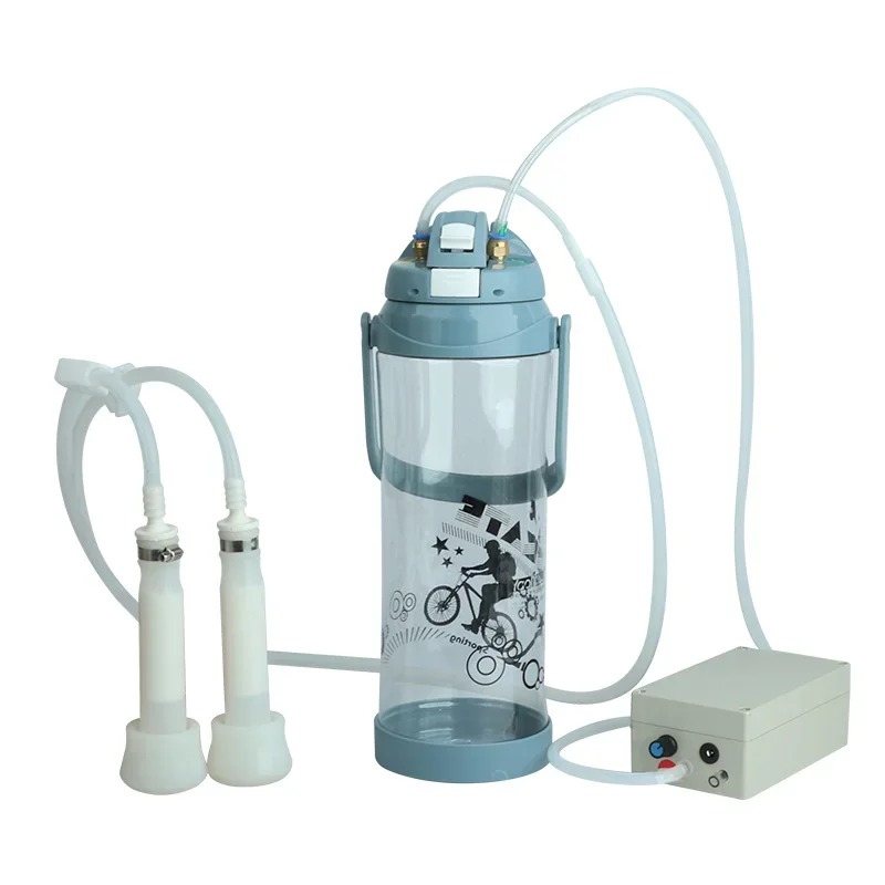 3L 電動搾乳機ポータブルプラスチックダブルヘッド真空ポンプ - Goat Milking Machine Portable のレビューと価格