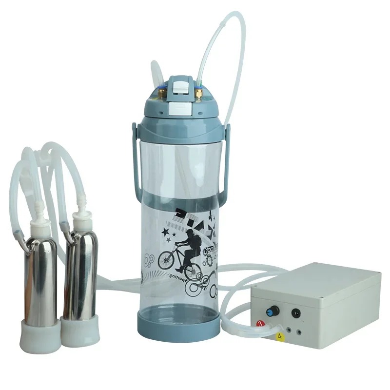 3L 電動搾乳機ポータブルプラスチックダブルヘッド真空ポンプ - Goat Milking Machine Portable のレビューと価格
