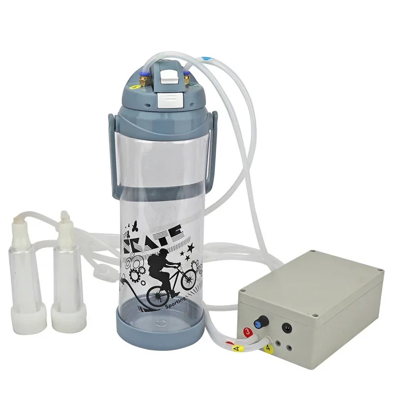 3L 電動搾乳機ポータブルプラスチックダブルヘッド真空ポンプ - Goat Milking Machine Portable のレビューと価格