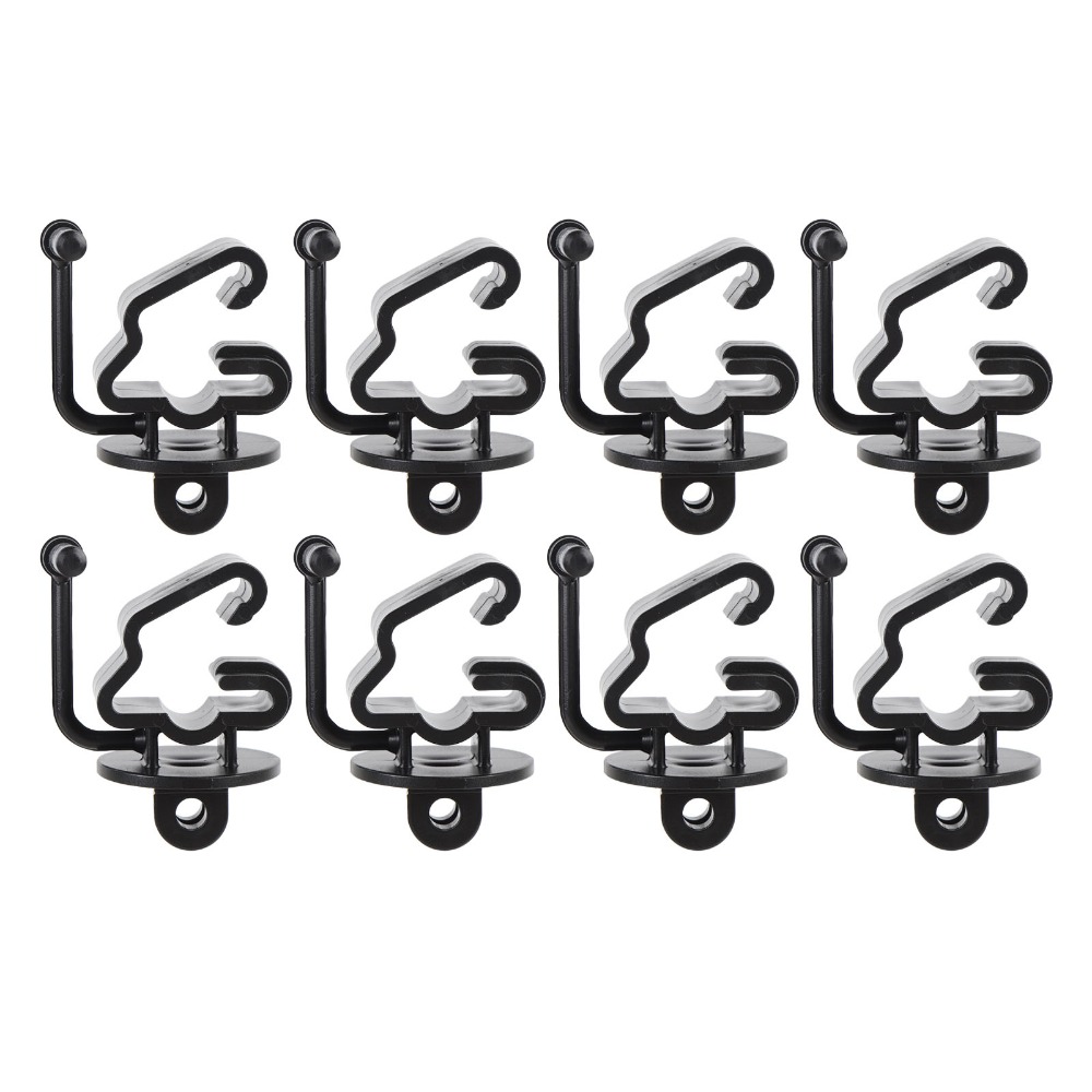 25個入り プラスチック製Tポスト用インシュレーター ブラッ - Electric Fence Insulator Post のレビューと価格