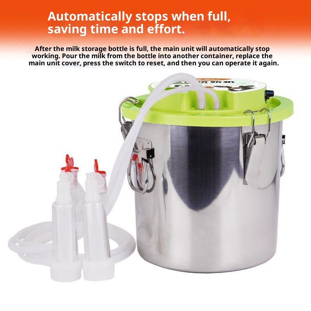 8L/12L/16L一体型搾乳機、牛・山羊・羊用電動パルス搾 - Goat Milking Machine Portable のレビューと価格