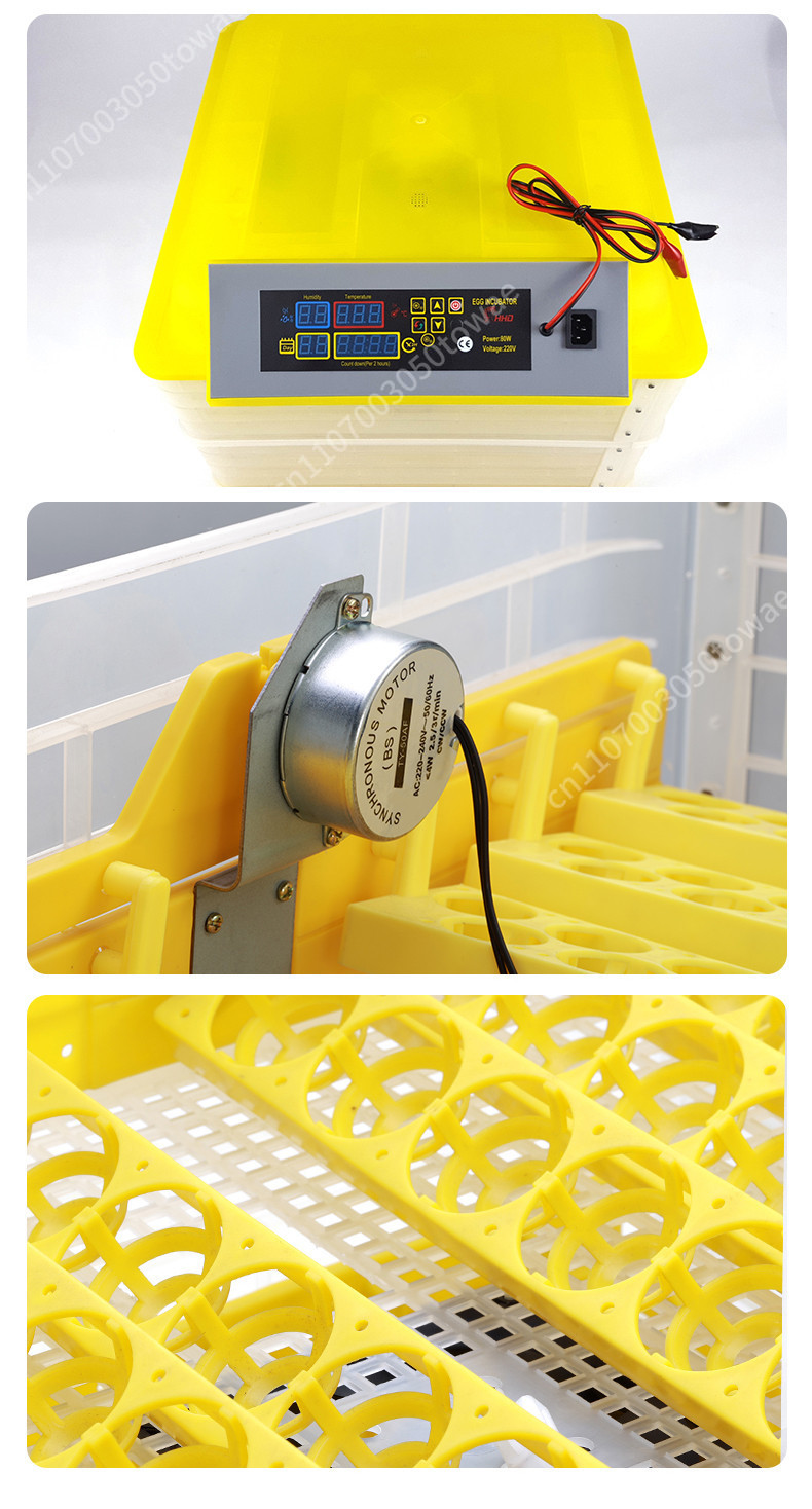 自動96卵孵卵器 鶏飼育用 新型小型家庭用孵卵システム 格安 - Poultry Incubator 96 Eggs のレビューと価格