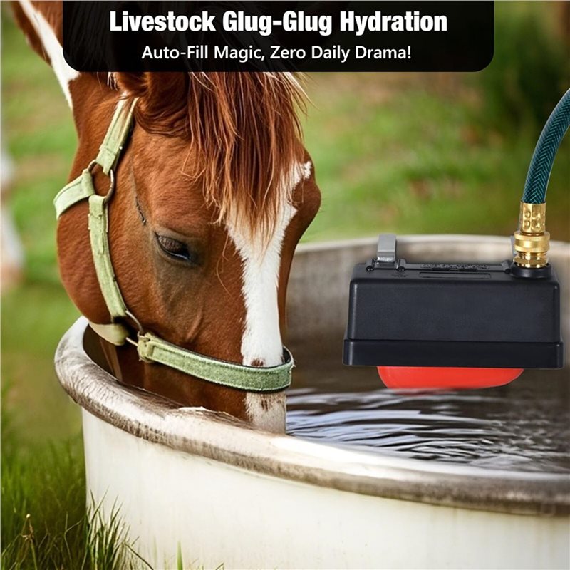 J1UL1N 2X 水槽用フロートバルブ、家畜（馬、牛、ヤギ - Livestock Water Trough Float Valve のレビューと価格