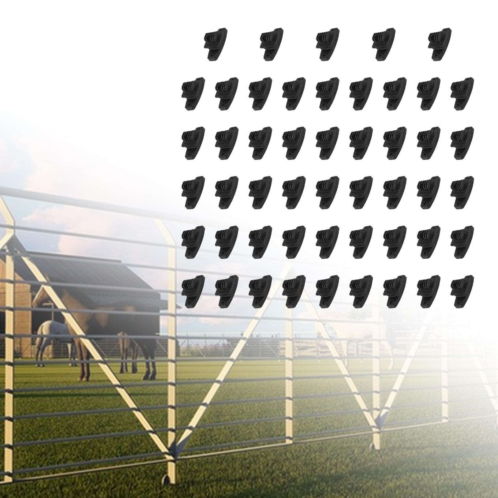 電気柵用絶縁体、プロ仕様、PPプラスチック製、黒色のコーナー - Electric Fence Insulator Post のレビューと価格
