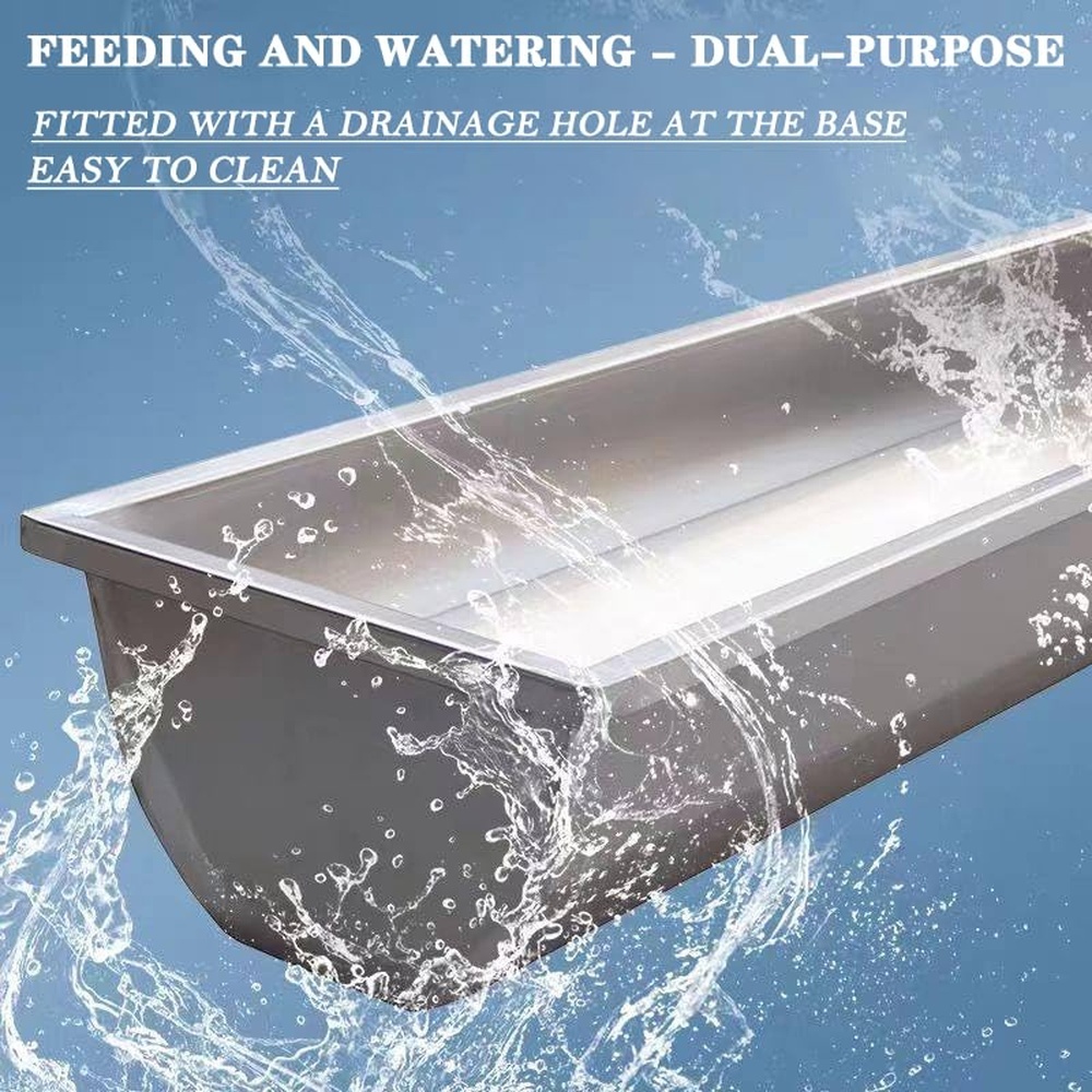 39インチ／59インチの家畜用給水槽、家畜用給餌槽。大容量で - Livestock Water Trough Float Valve のレビューと価格