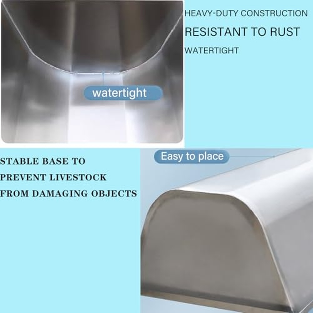 39インチ／59インチの家畜用給水槽、家畜用給餌槽。大容量で - Livestock Water Trough Float Valve のレビューと価格