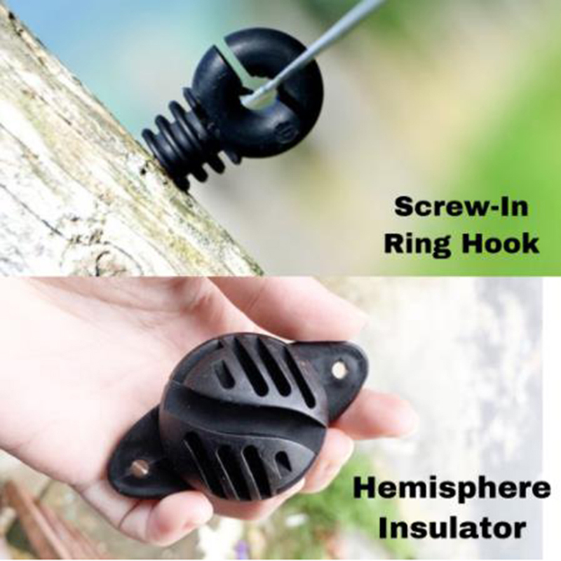電気プラスチック圧力機,リング,電気フェンス,ロットあたり1 - Electric Fence Insulator Post のレビューと価格