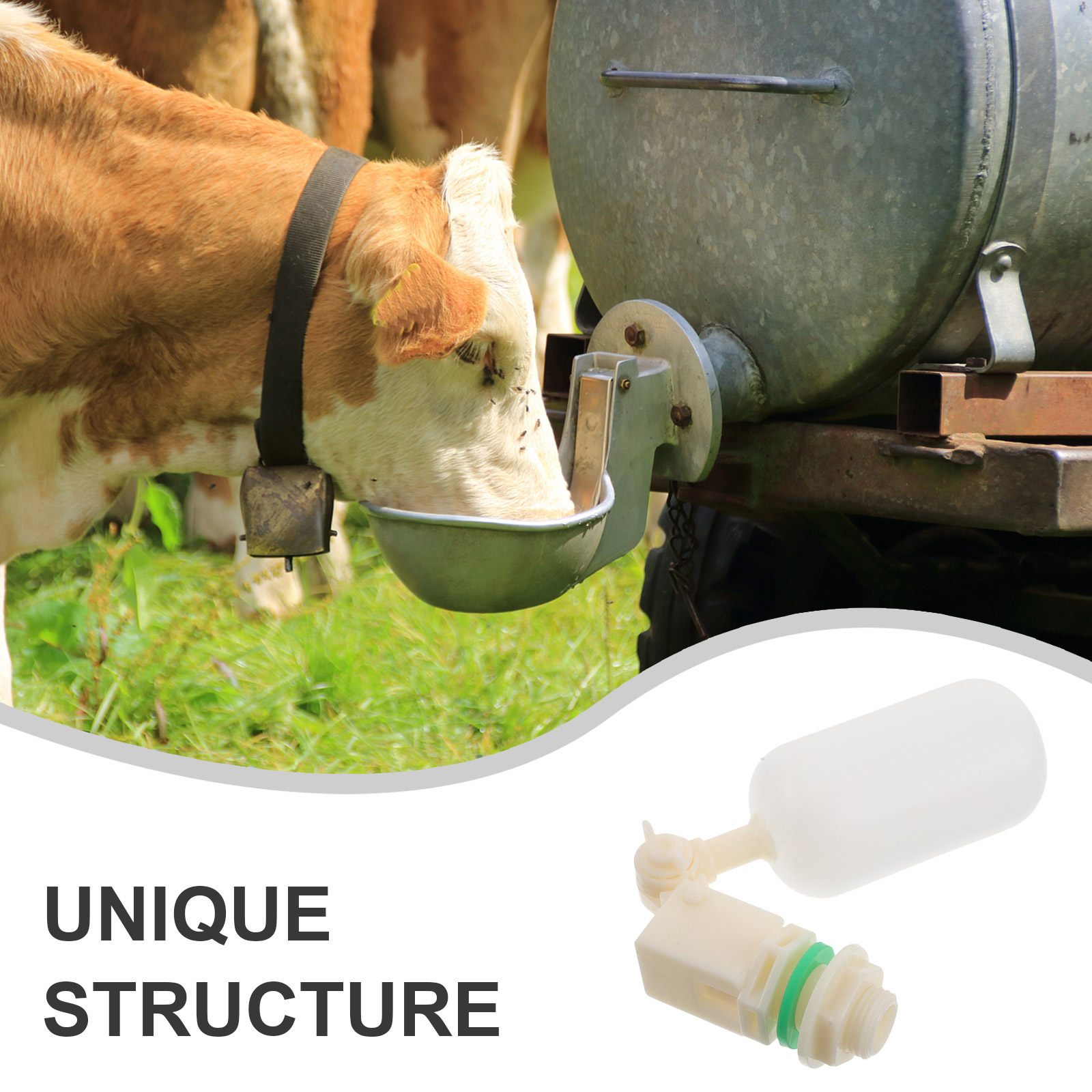 家畜用給水槽、牛、羊、馬、噴水、池用の自動フロートバルブ式プ - Livestock Water Trough Float Valve のレビューと価格
