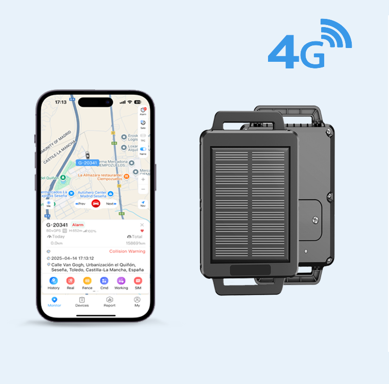 大型動物用GPSトラッカー、馬、牛、畜牛用ロケーター、ソーラ - Animal Gps Tracker 4G Solar のレビューと価格