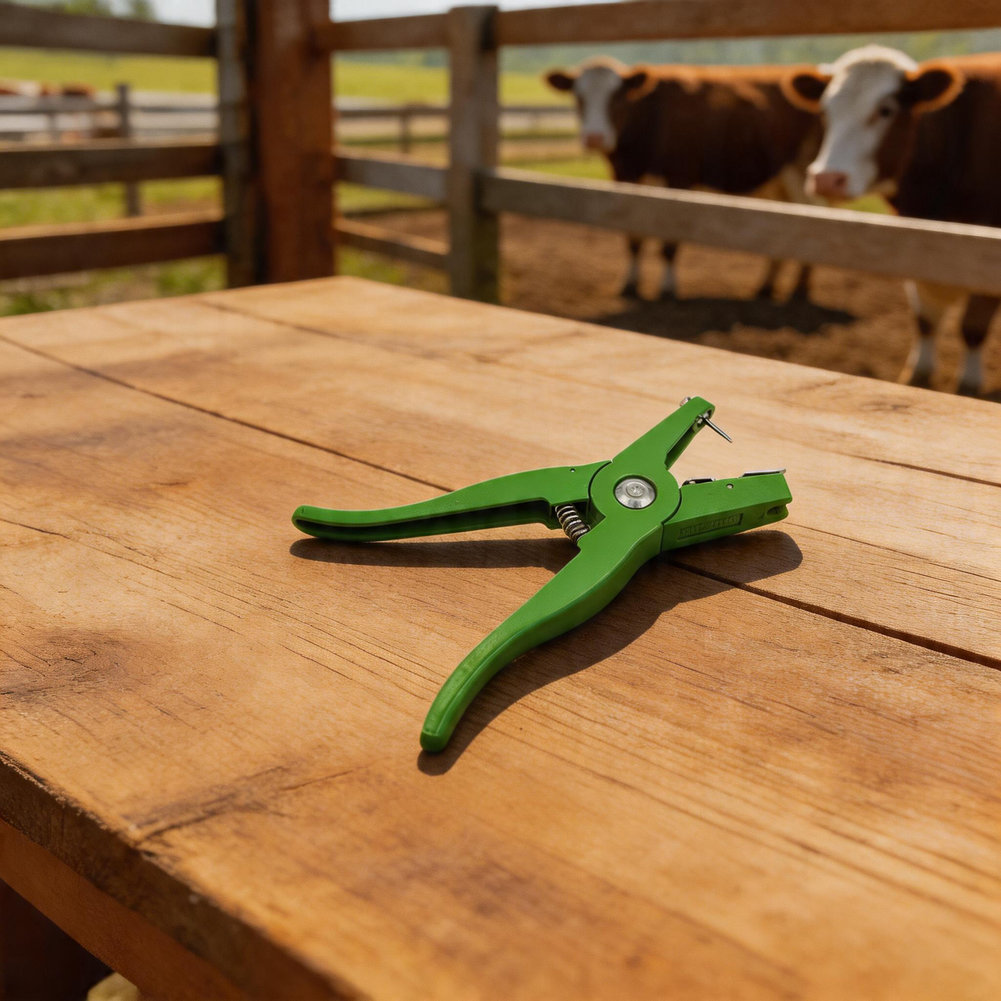 動物用耳標付けプライヤー 24cm アルミ合金製 牛 豚 ヤ - Cattle Ear Tag Applicator のレビューと価格