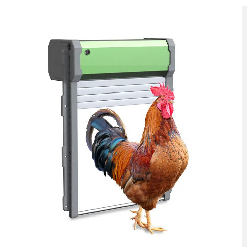 自動鶏小屋ドア ソーラー式オープナー タイマー付き 光センサ - Automatic Chicken Door Opener Solar のレビューと価格