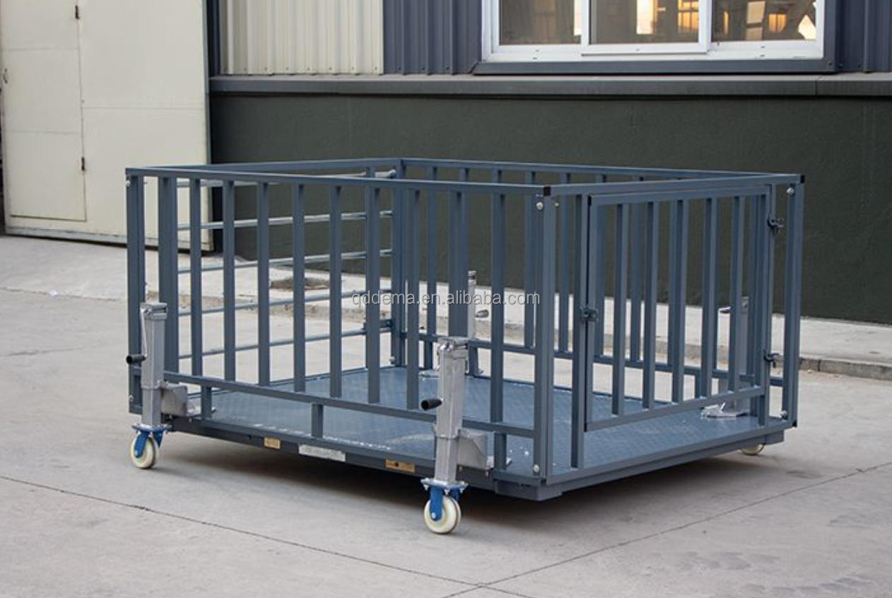 柵付き家畜計量スケール、2x3mデジタル牛豚計量スケール（安 - Cattle Weighing Scale Digital のレビューと価格