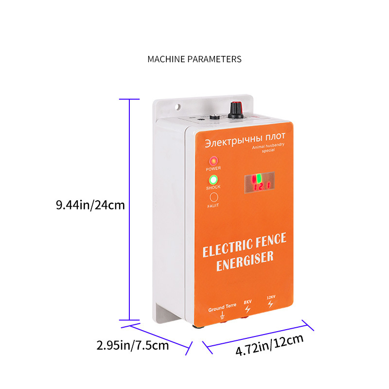 5/10/20/30/40KM DC 12V 電気柵エナジャ - Livestock Fence Energizer 12V のレビューと価格