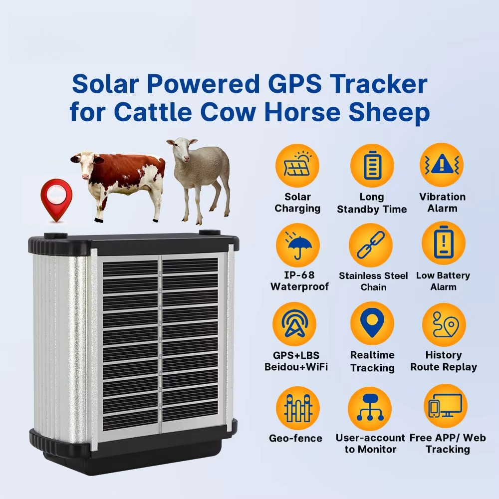 4G動物用GPS首輪 B38 5500mAhソーラー充電式首 - Animal Gps Tracker 4G Solar のレビューと価格